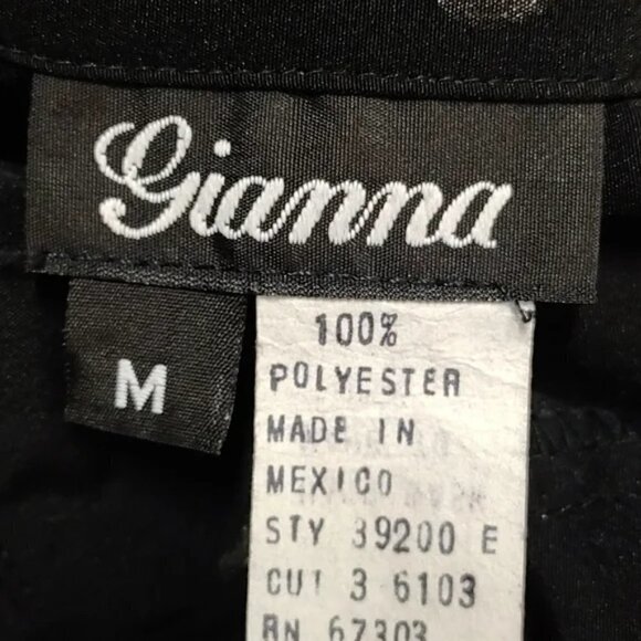 Gianna Women's Black Button Down Shirt Size L - Picture 7 of 7